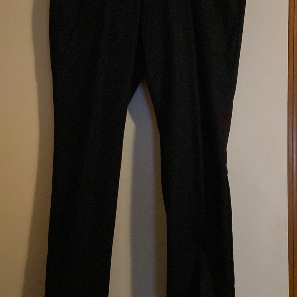 Black straight legs pants